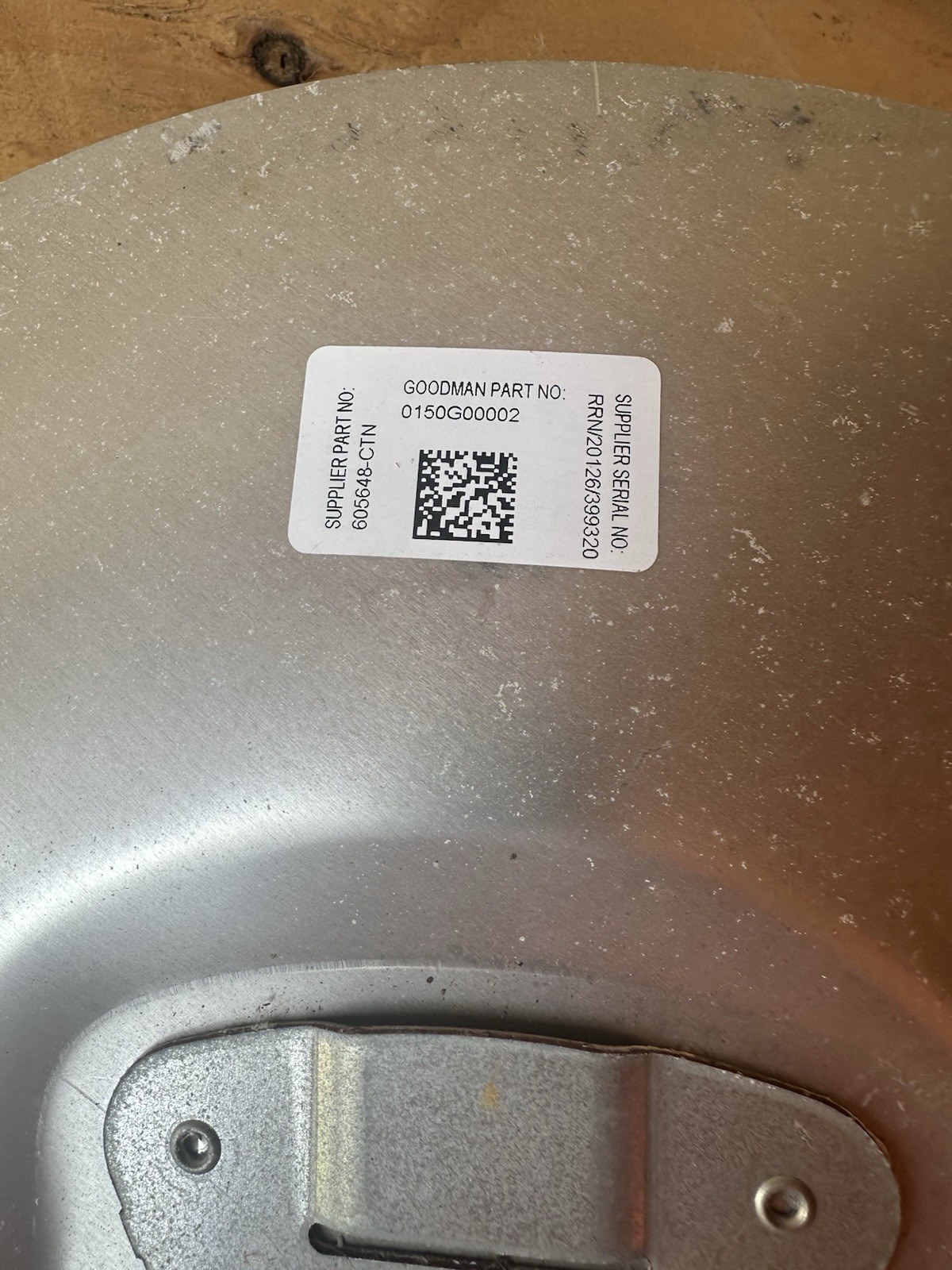 0150G00002SP Goodman Condfanblade W/Sweptwing OEM 0150G00002P