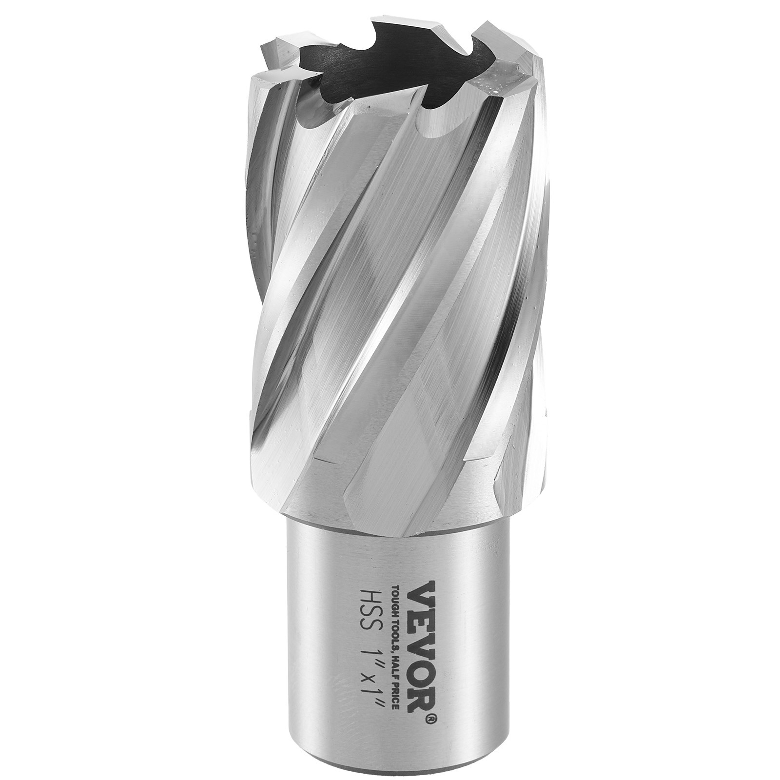 VEVOR Annular Cutter Set HSS Magnetic Drill Bits 13 PCS Weldon Shank 1″ Depth