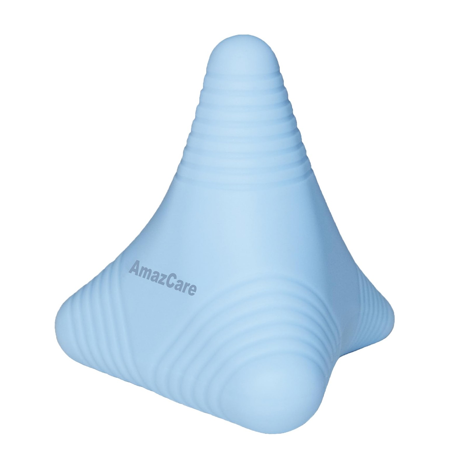 AmazCare Trigger Point Massage Ball Manual Massager Tool 2.8”×2.9”. Blue