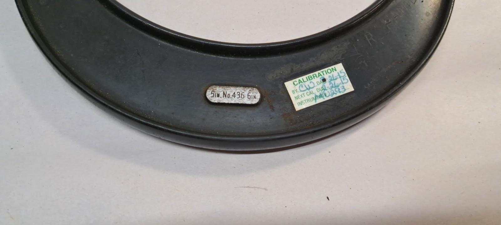 Starrett No. 436 Outside Micrometer 4-5″ .001″ W/ Spindle Lock (60210)