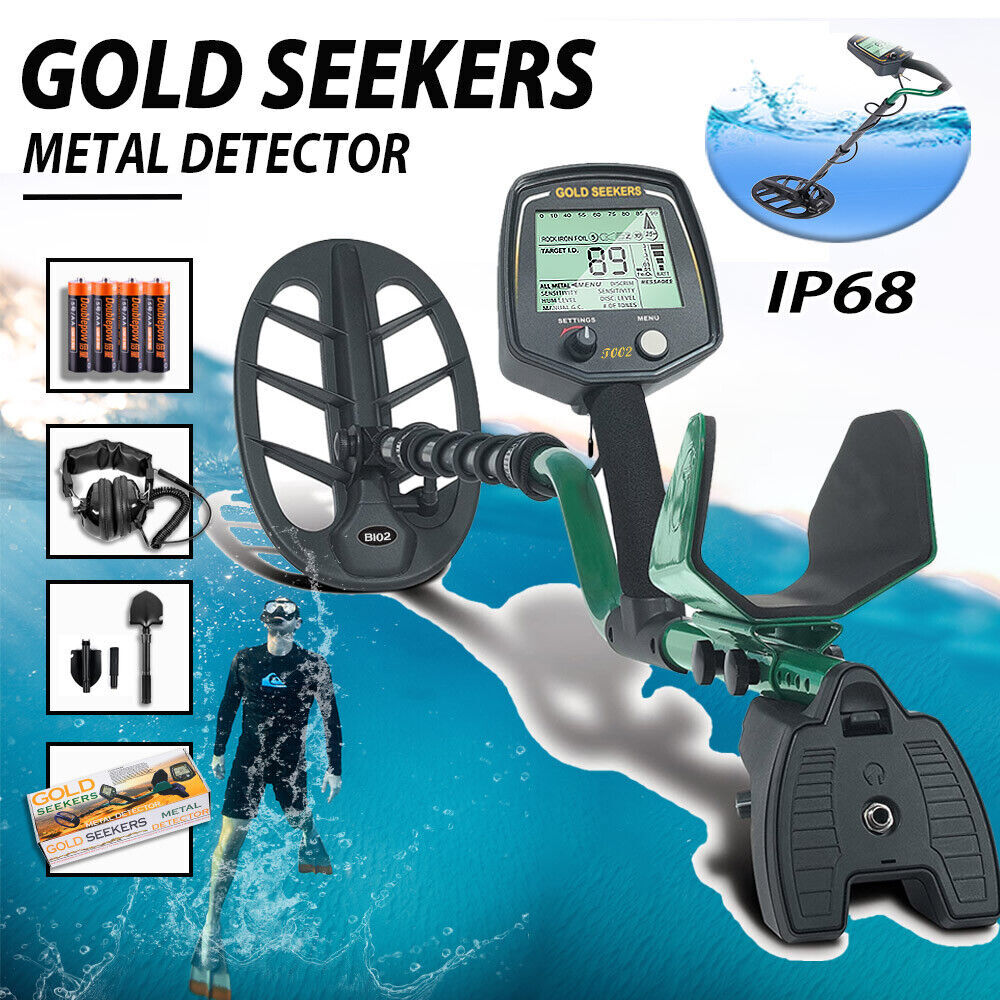 Professional Underground Gold Metal Detector with Headphone for Deap Search