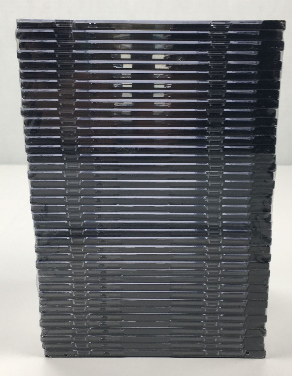 40 Pack Slim CD Jewel Cases By CompUSA For CDs DVDs Space Saving For Storage
