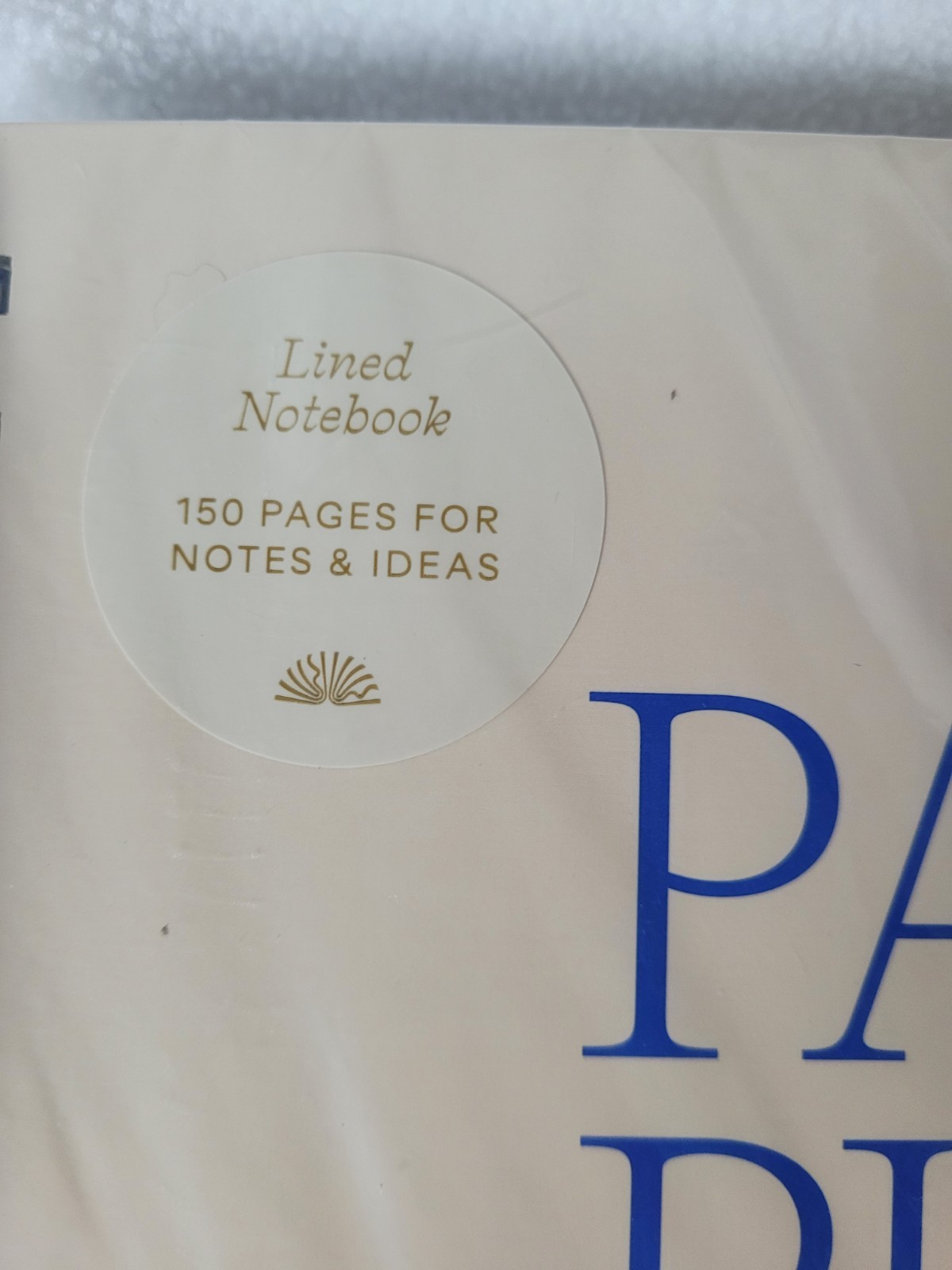 Papier 150 page Ruled Notebook 11″x8.5″ Spiral Typographic Journal Paper Plans