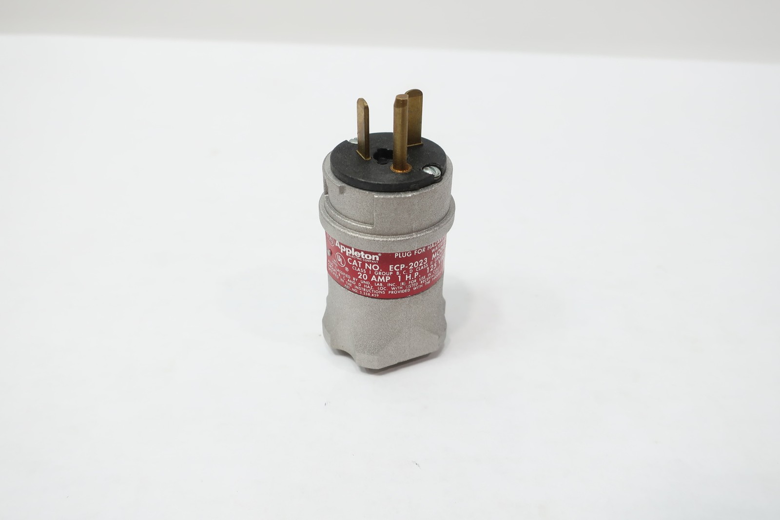 Appleton ECP-2023 U-line Plug 20a Amp 125v-ac