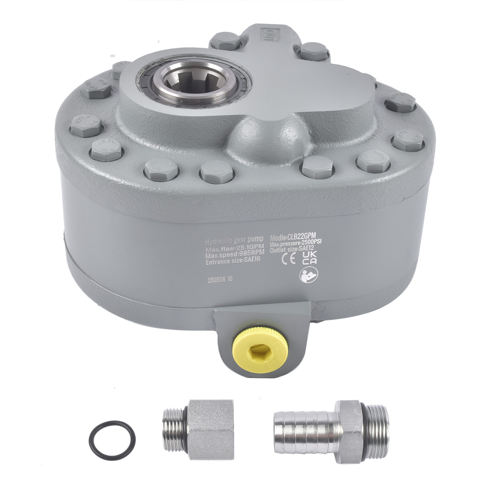 540RPM 21.2GPM 2250psi, Oil Hydraulic PTO Pump for Agricultural Tractors