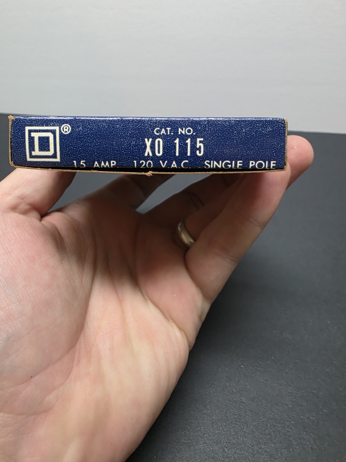 Square D 15 Amp 1 Pole Type XO Breaker 120 Volt Cutler Hammer Thin NOS READ