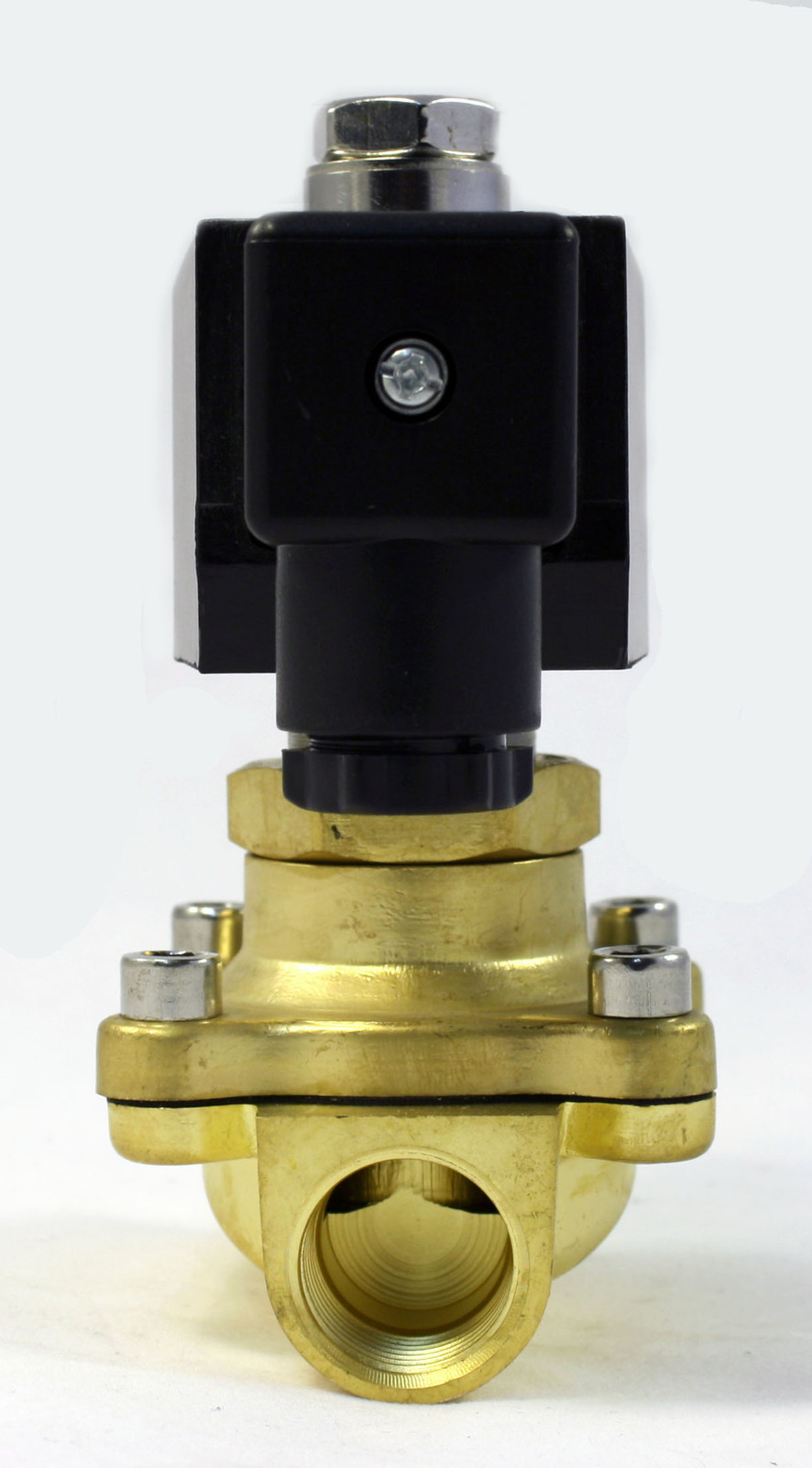 1/2 inch NORMALLY OPEN 24V AC VAC Brass Solenoid Valve NPT ONE-YEAR WARRANTY