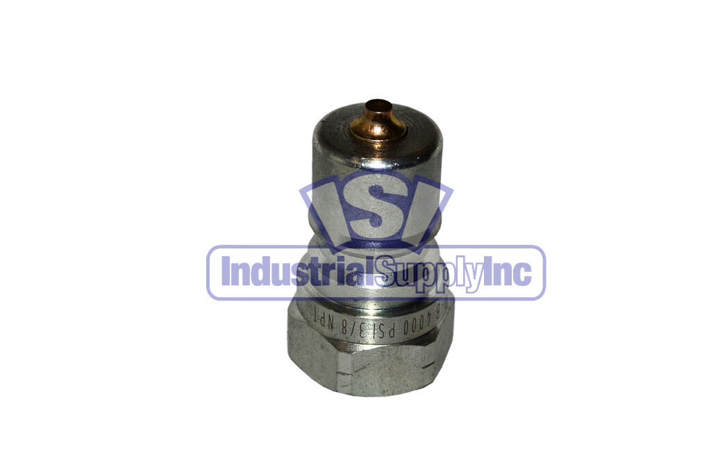 Quick Coupler | ISO 7241-1 B | 3/8″ NPT Pipe Threads | Complete Set | 8 PK