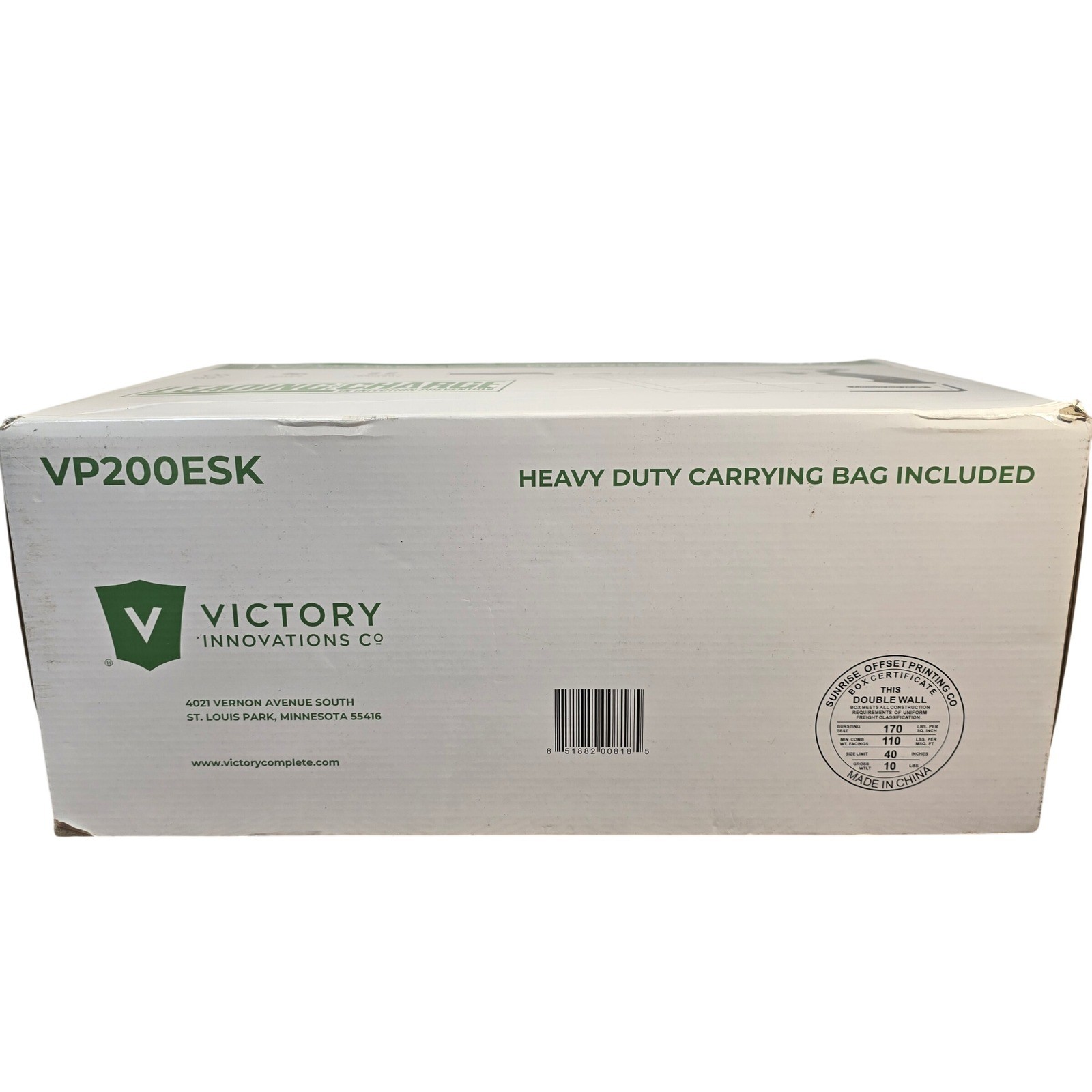Victory Innovations VP200ESK Professional Cordless Electrostatic Sprayer 16.8V