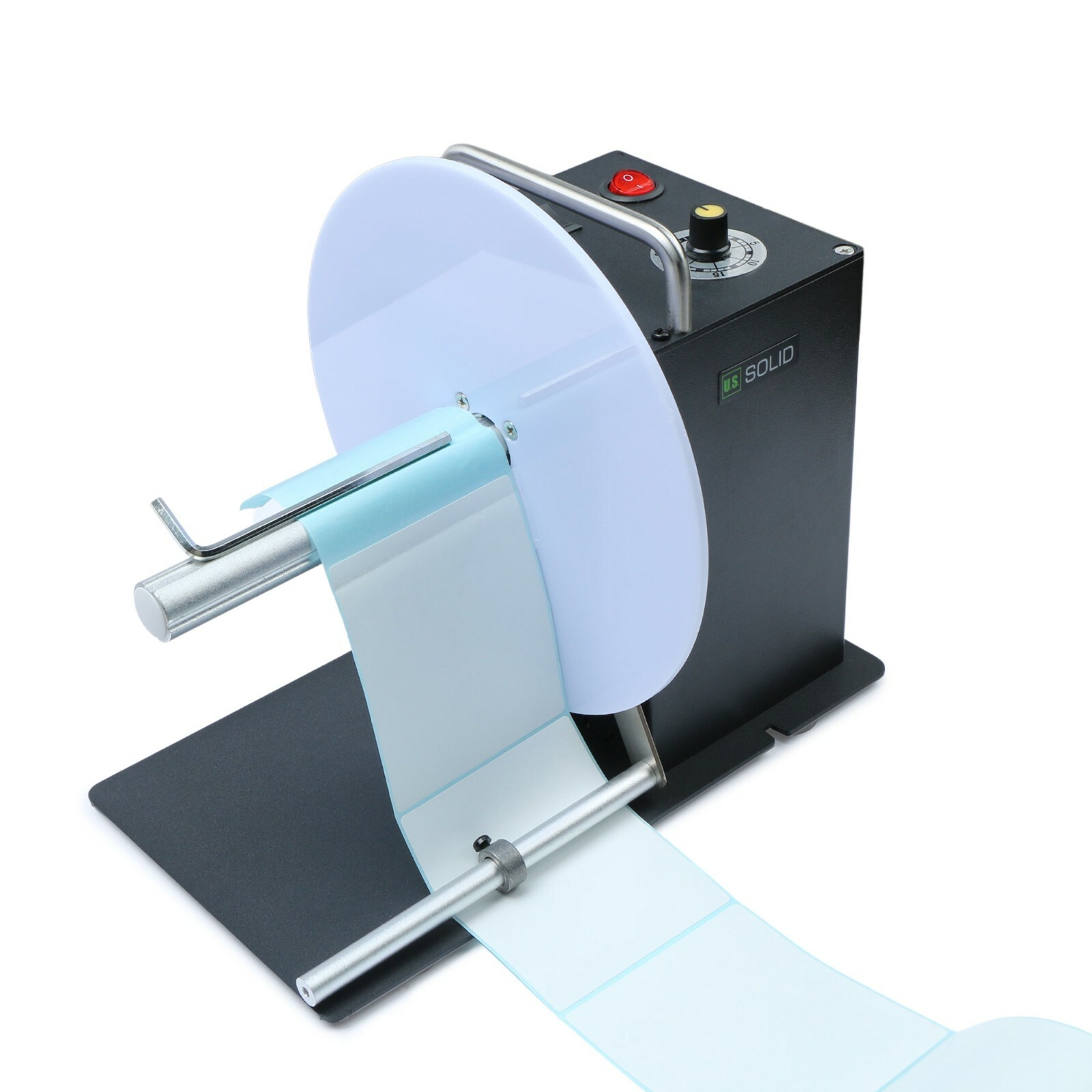 Automatic Label Rewinder Speed Adjustable 110V-240V Core Holder 1″ 1.5″ 3″