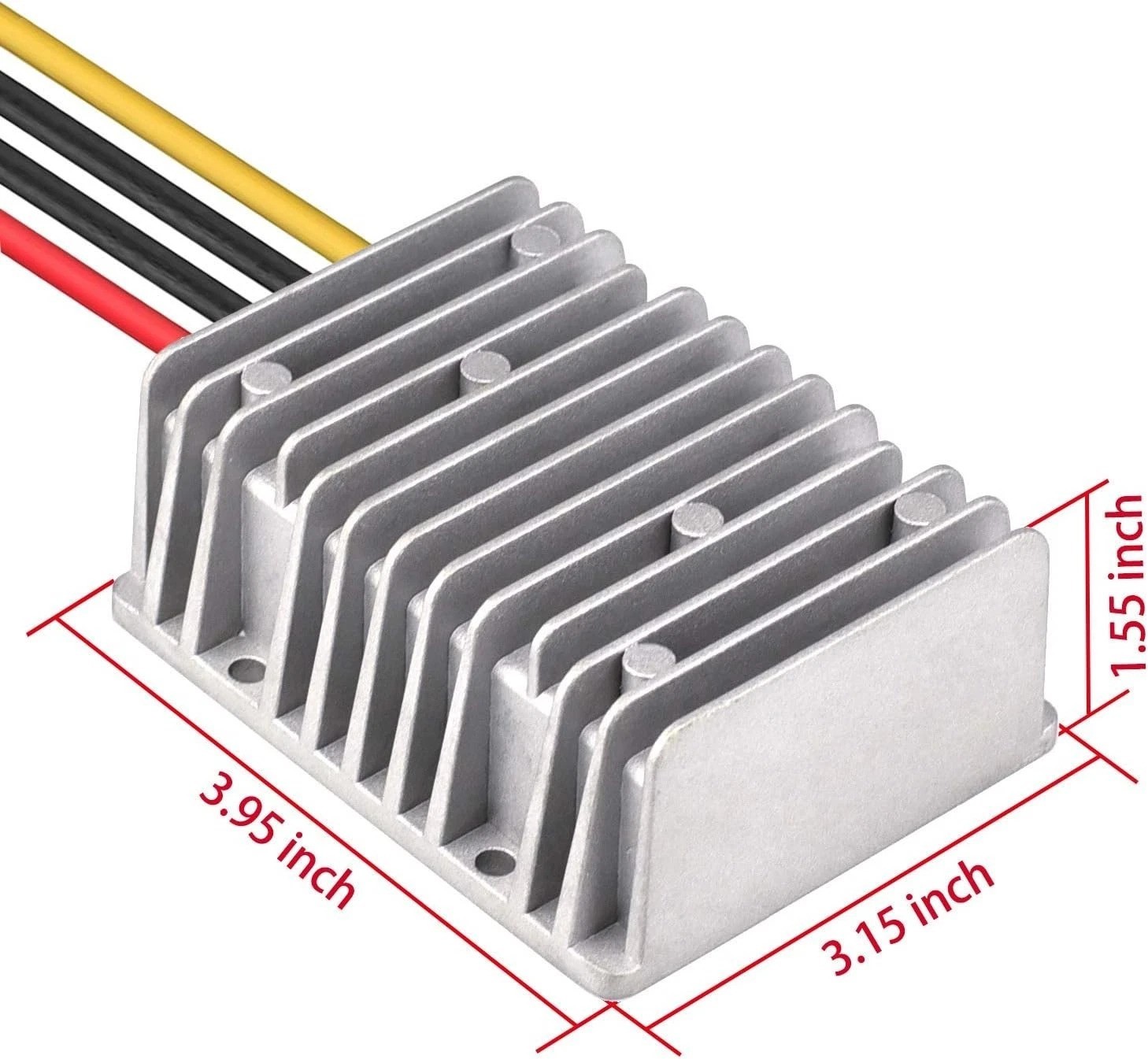 DC 8-40V to 12V 25A 300W Step Up/Down Regulator, Waterproof, High Efficiency