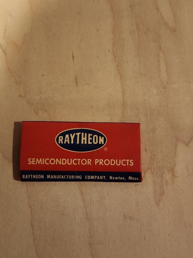 CK721 RATTHEON GERMANIUM TRANSISTOR, NOS