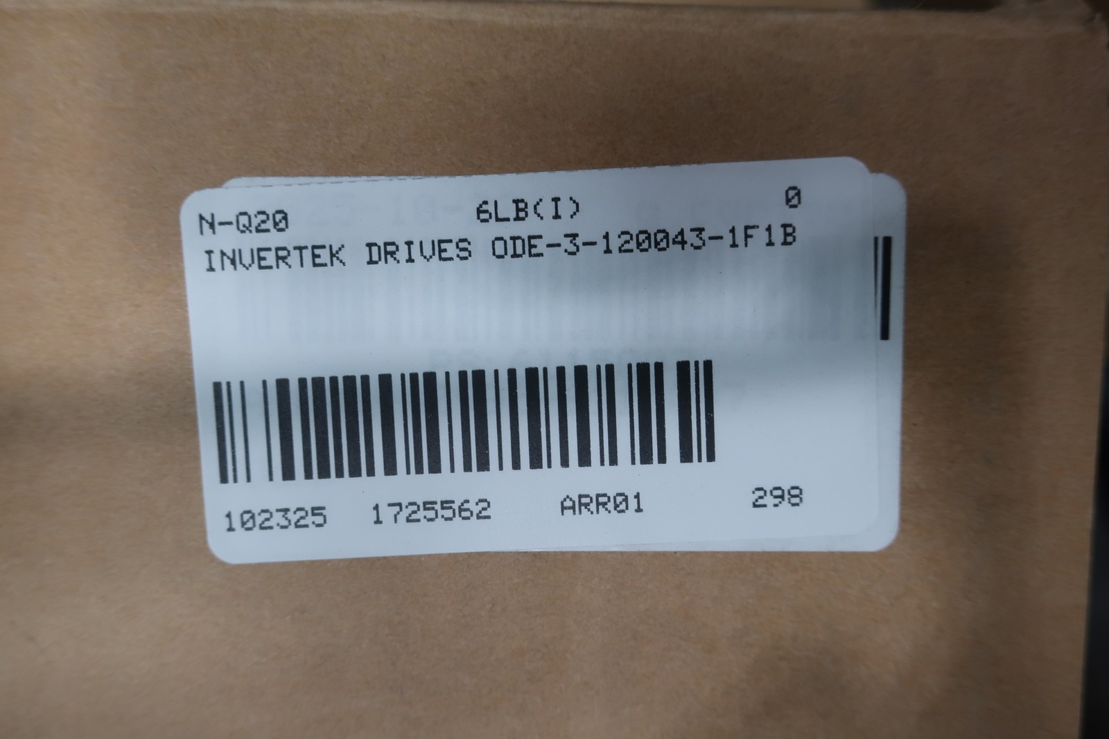 Invertek Drives ODE-3-120043-1F1B Optidrive E3 Vfd Drive 1hp 200-240v-ac 0-500hz