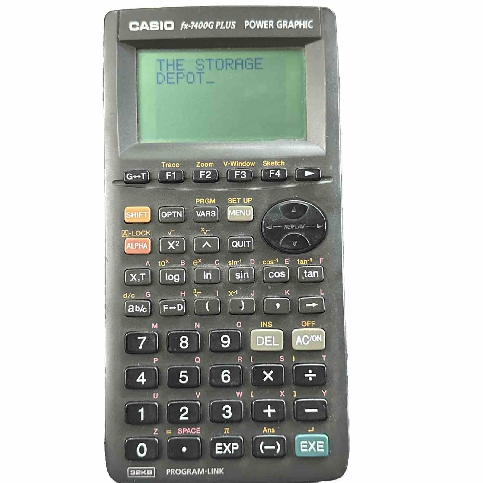 Casio FX-7400G Plus Power Graphic Calculator – 32KB Program –