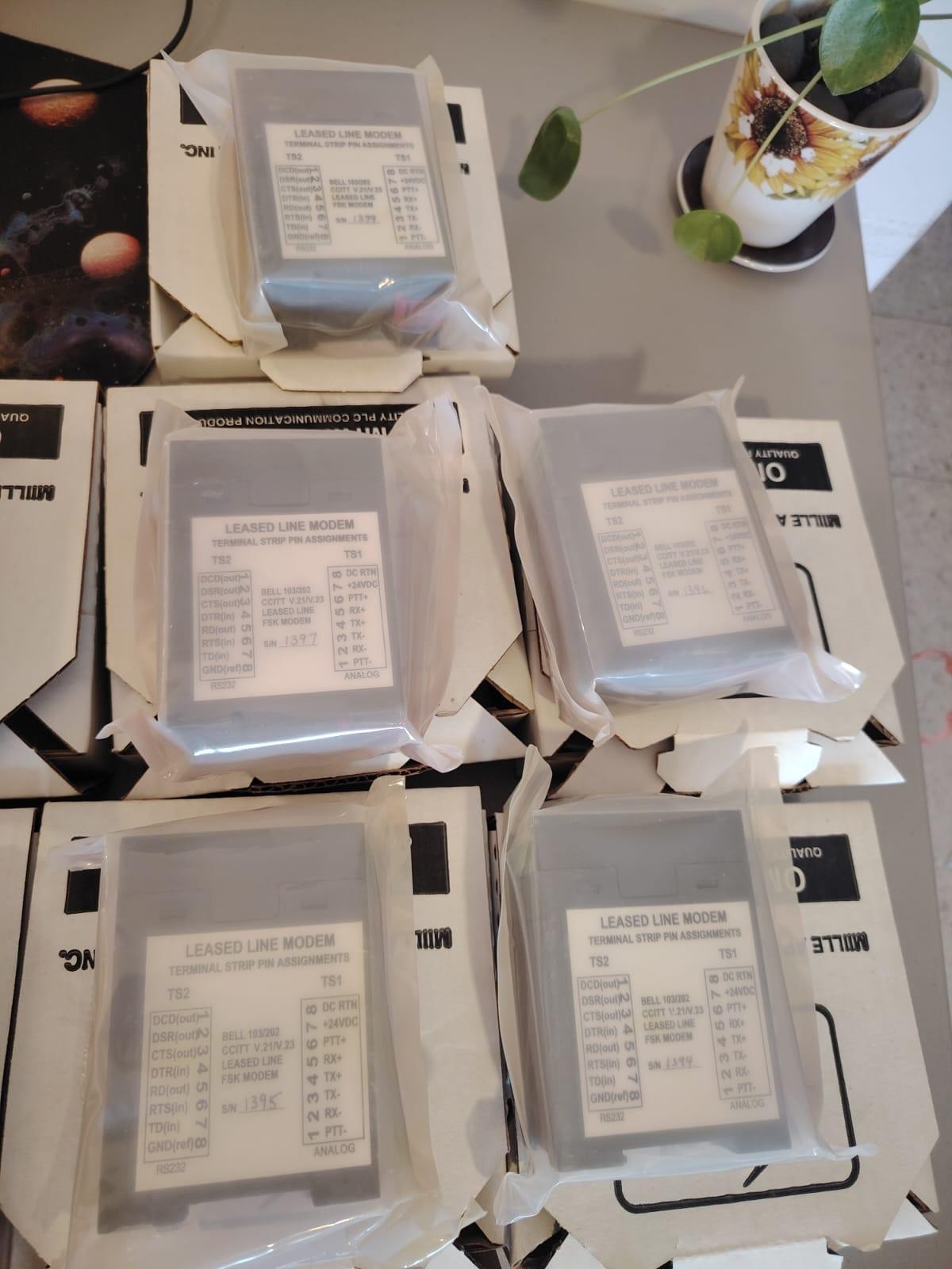 MARC 366-101 FSK Leased Line Modem DIN Rail Mount NOS New Unused Discontinued