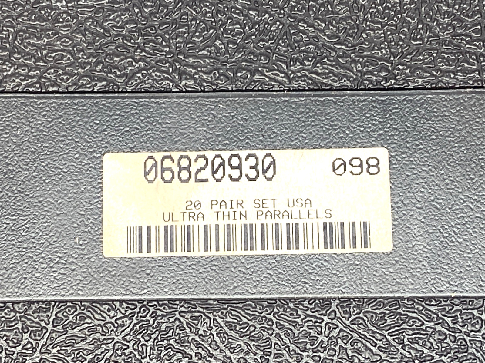 MSC Industrial 06820930 Ultra Thin Parallel Pairs 1/2″ to 1-11/16″ CASE OF 40