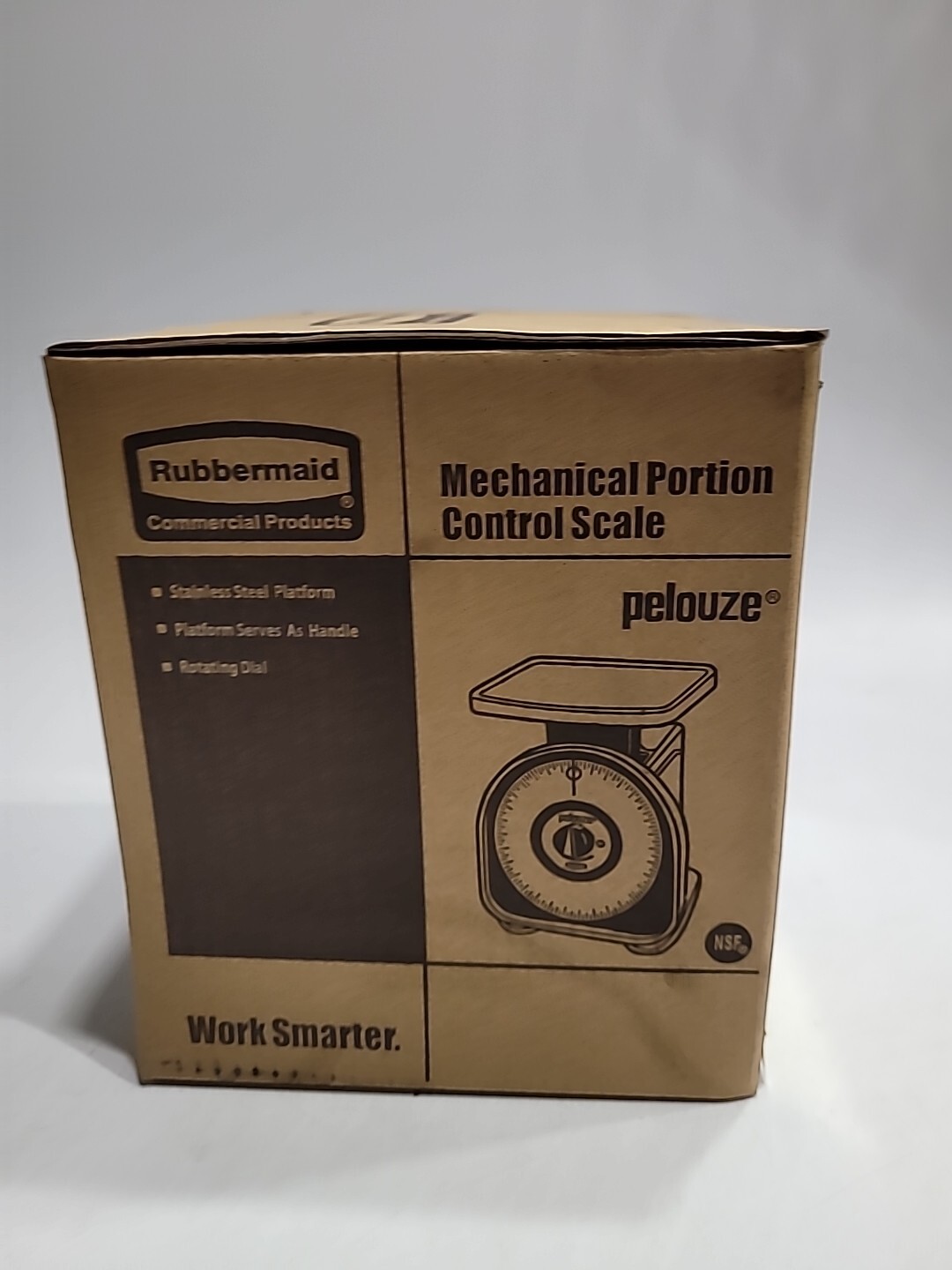 Rubbermaid YG180R Pelouze 5 lb. Y-Line Mechanical Portion Control Scale