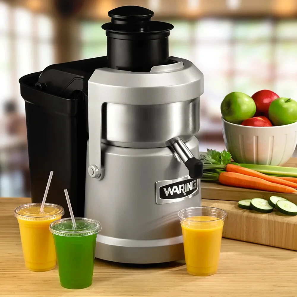Waring WJX80X Commercial Juice Extractor Stainless Basket & Shredder Disc