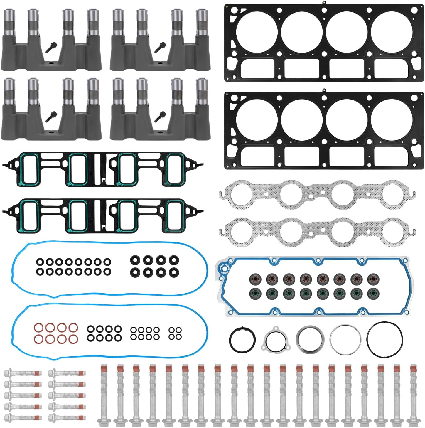 N.o.n-A.F.M DOD Conversion Kit w/Lifters Gasket for 07-16 Silverado Sierra 6.0 6