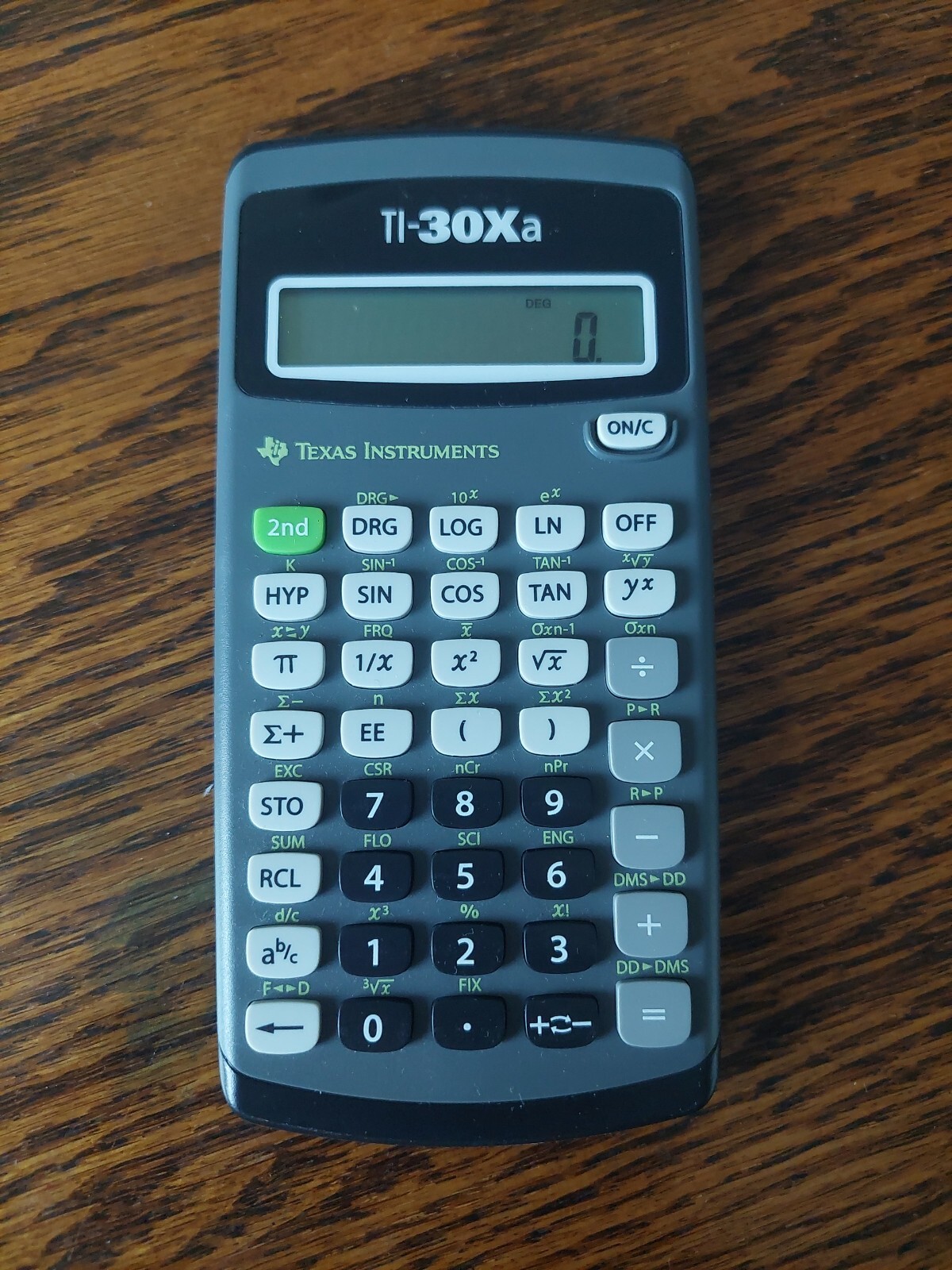 Texas Instruments 30XA Scientific Calculator