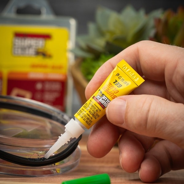 Super Glue 15185 Instant Adhesive, Original Gel Series, Clear, 0.07 Fl Oz,