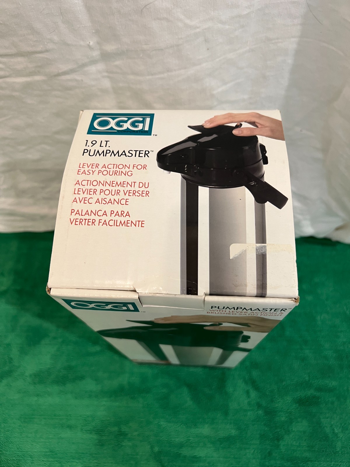 OGGI Pumpmaster 1.9 LT/65 oz. Insulated Thermal Beverage Server, 2004