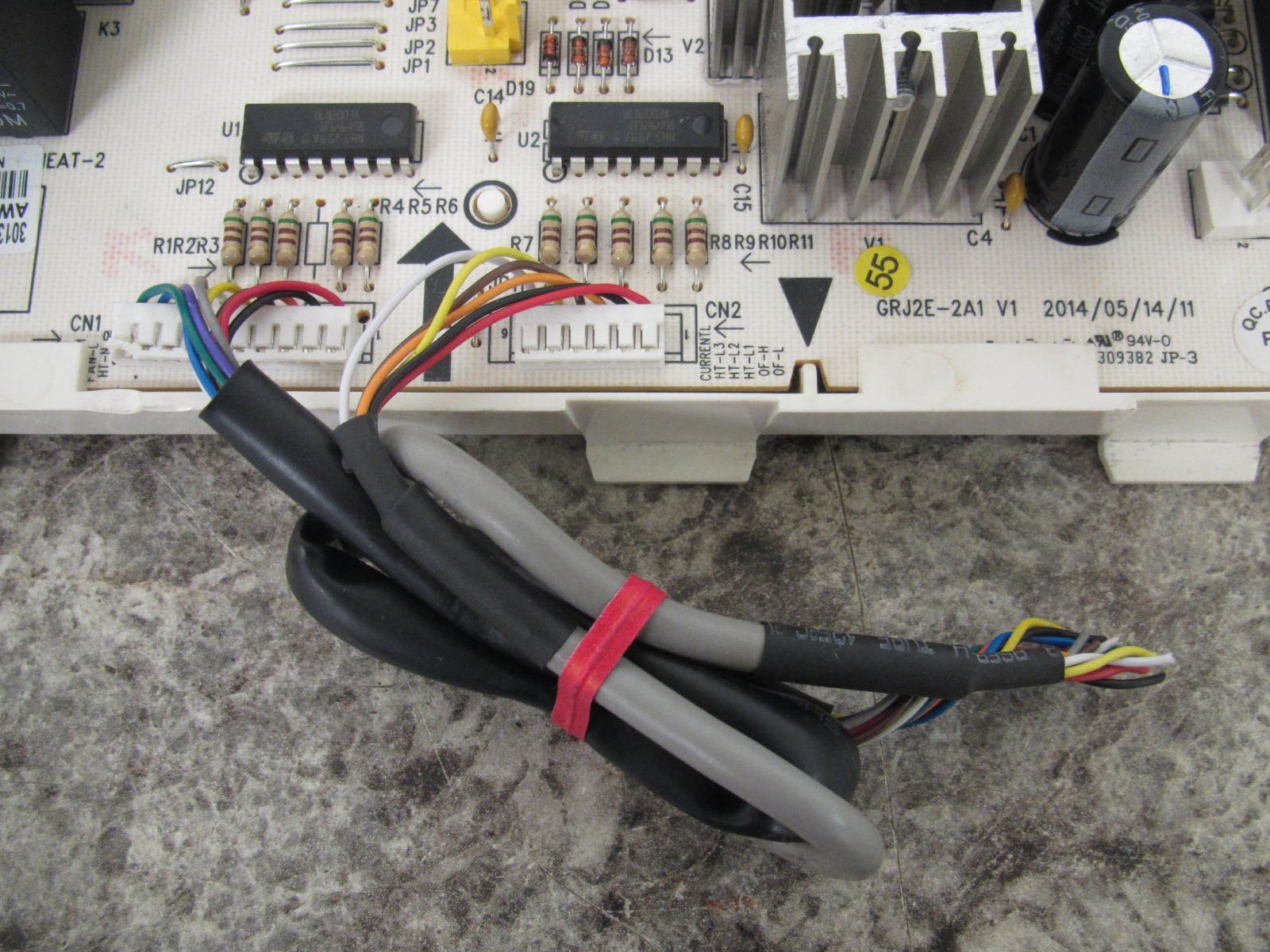 Gree 30132161 PTAC Unit Relay / Power Control Circuit Board Used Free Shipping