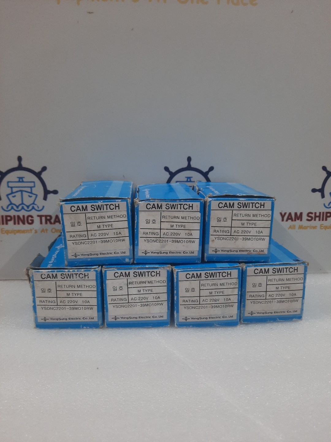 YongSung YSDNC2201-39M010RW Cam Switch AC 220V 10A Lot of 7 PCS