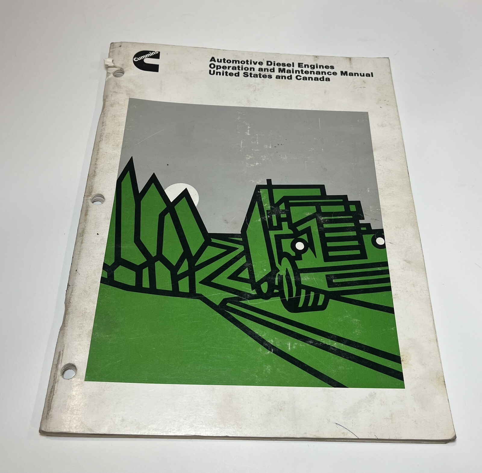 1978 Cummins Diesel Engine Shop Manual Operation & Maintenance Repair Book