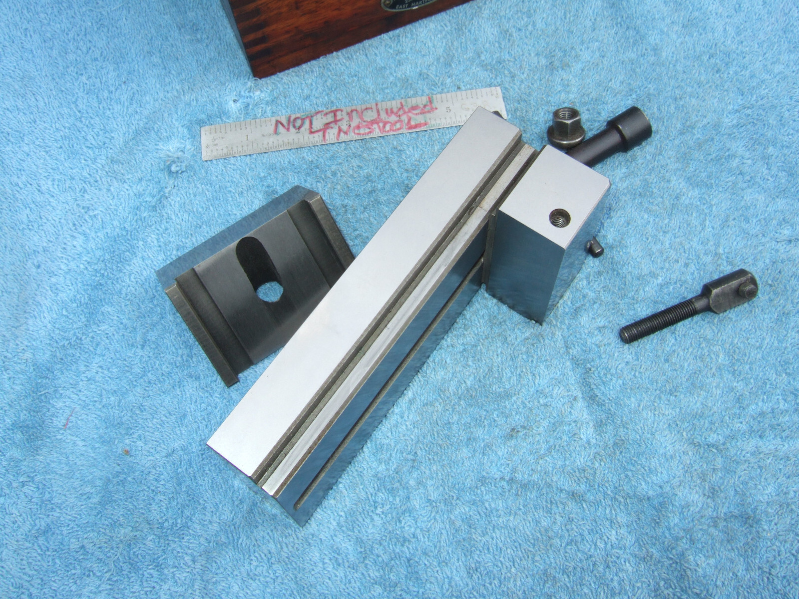 HERMANN SCHMIDT USED V0 4 WOH GRIND VISE CASE&WRENCH TOOLMAKER MACHINIST GRIND 9