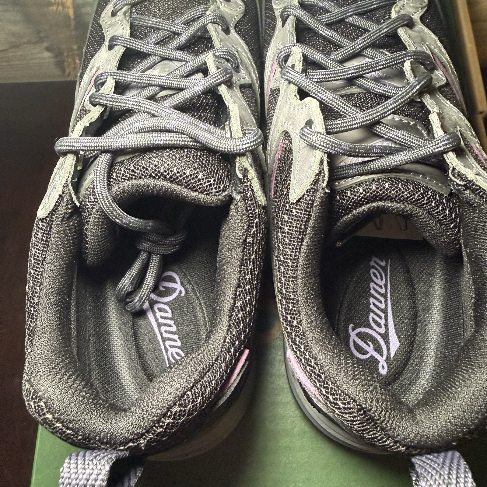 Danner Women’s Springfield Low ESD Static Dissipating Gray/Purple 8M 12212