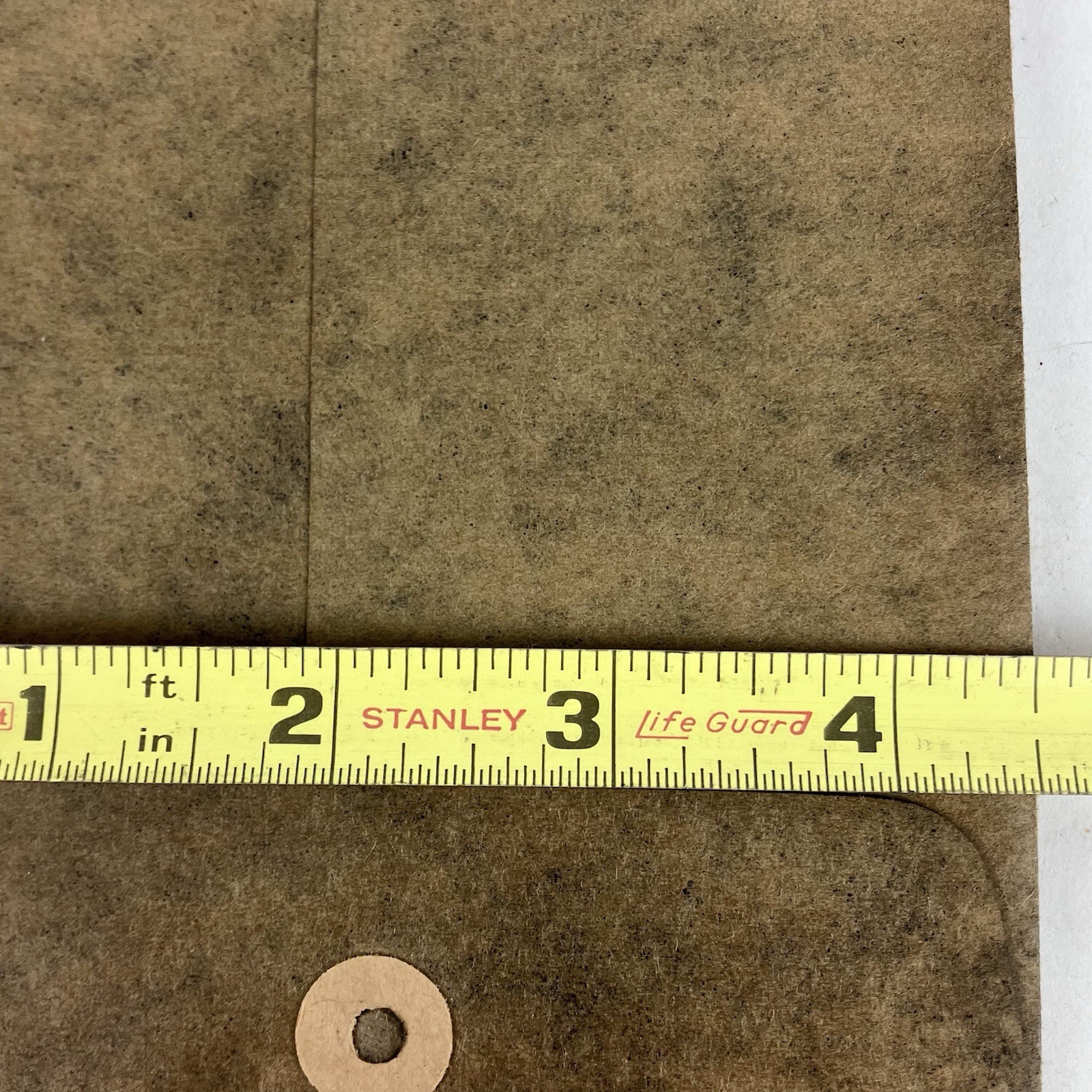 NOS OEM 1950s Ford Packing Slip Envelope Non Adhesive Tie On 4.5X9.5” FOMOCO