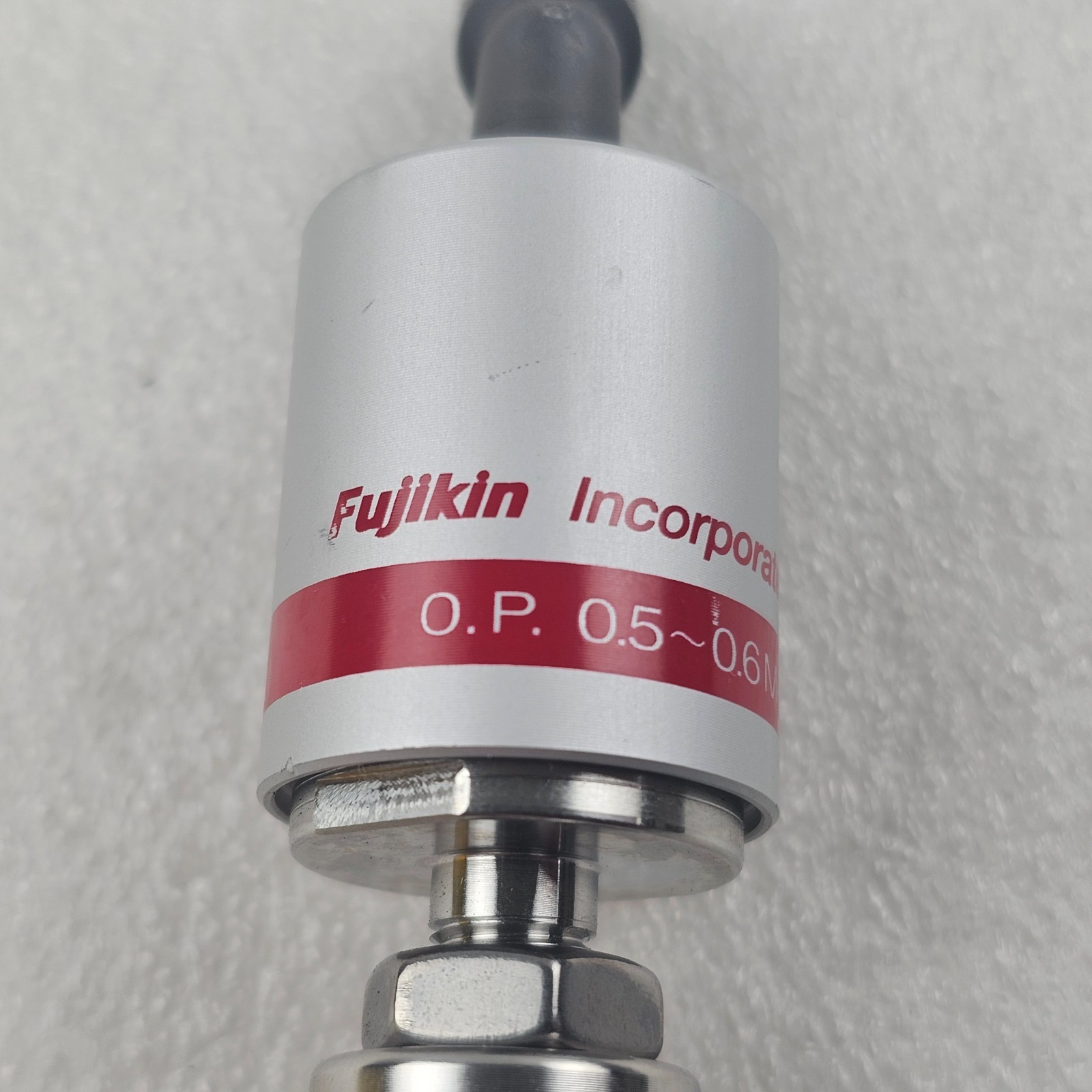 Fujikin Incorporated O.P. 0.5~0.6MPa TYPE N.C. / FUJIKIN 316L-P / AT03P6500