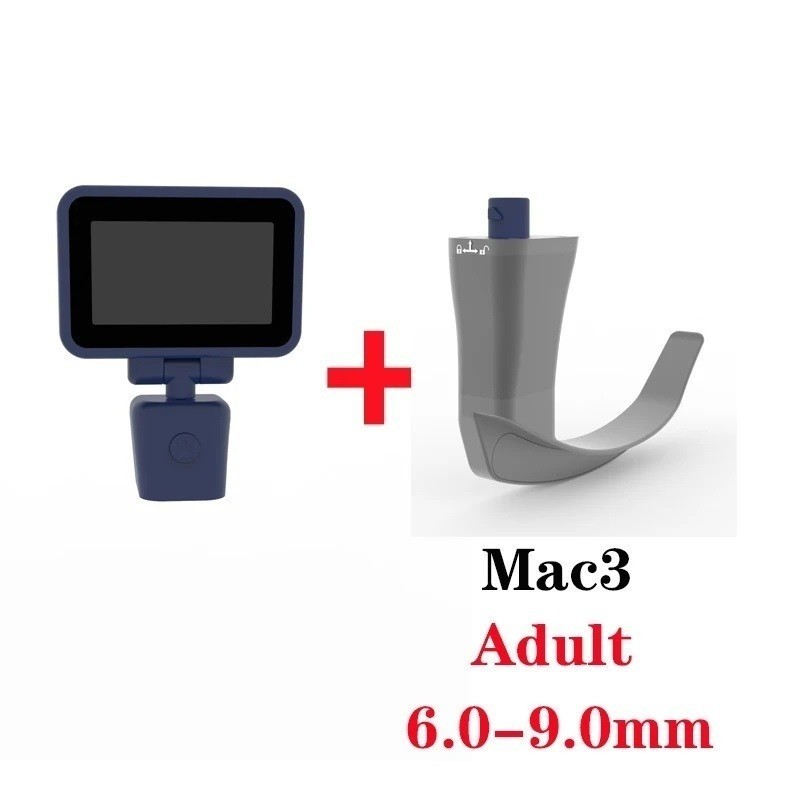 366291170555 Touch Screen Digital Video Laryngoscope Reusable Sterilizable Blade