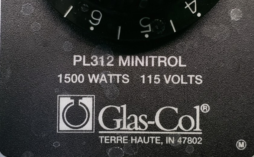Glas-Col PL312 MiniTrol Temperature Controller