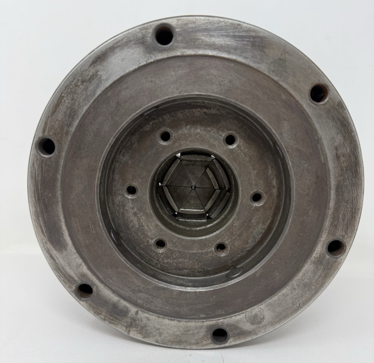 8-1/4″ BUCK 6 Jaw Lathe Chuck #4862 Made in USA – No key see details