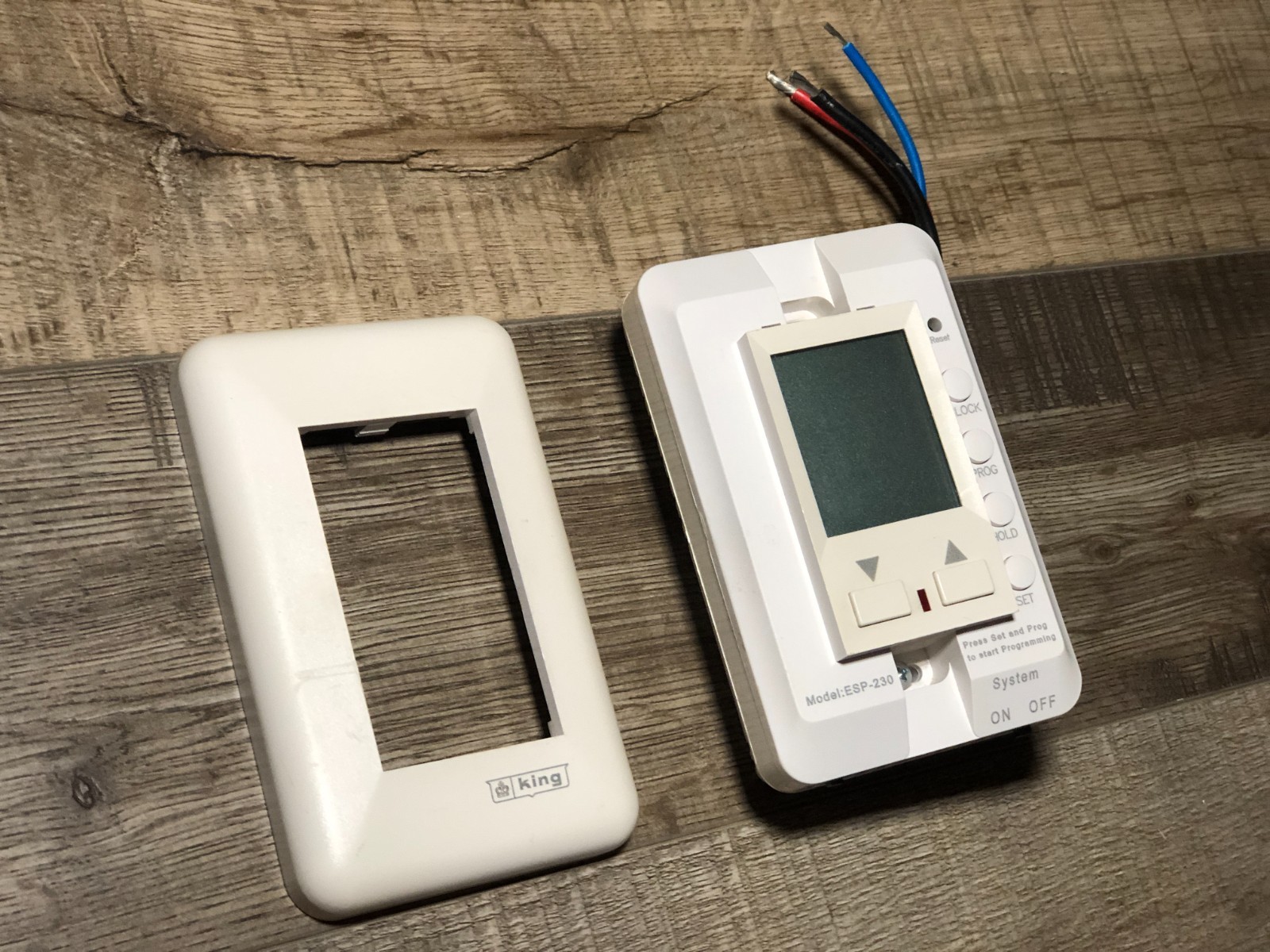 King Electrical ESP230-R Digital Thermostat 240v/208v 22A 4576W / 5280W Max