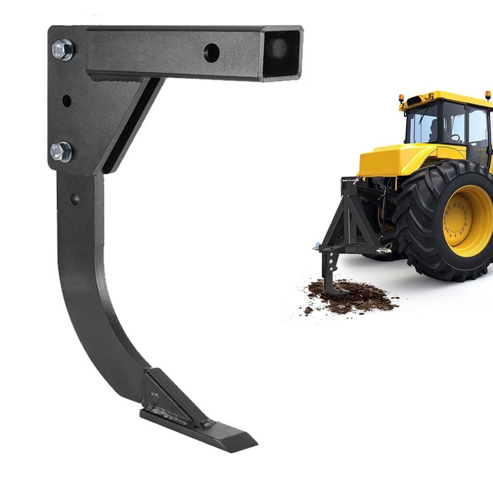 Hitch Lawn Mounted Ripper Middle Buster Plow For ATVs/UTVs Tractor & 2″ Receiver