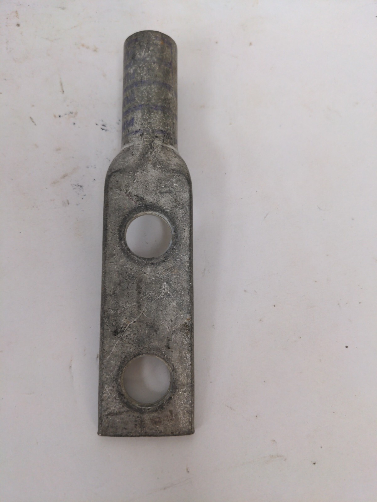 BURNDY 2-HOLE LUG PURPLE DIE 15 YAZV28-2NTC-5X, LOT OF 3