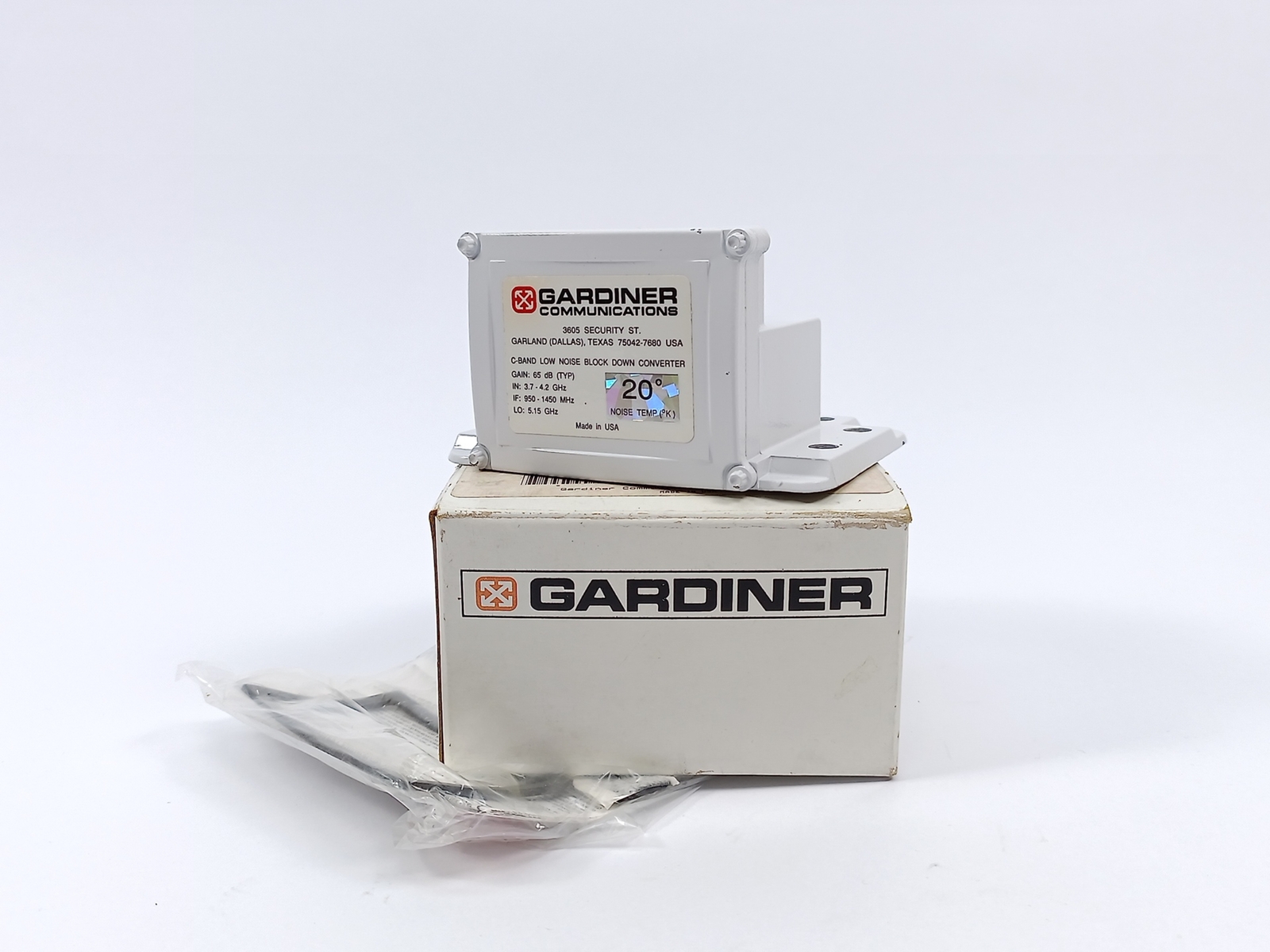 Gardiner 65 dB C-Band Low Noise Block Down Converter