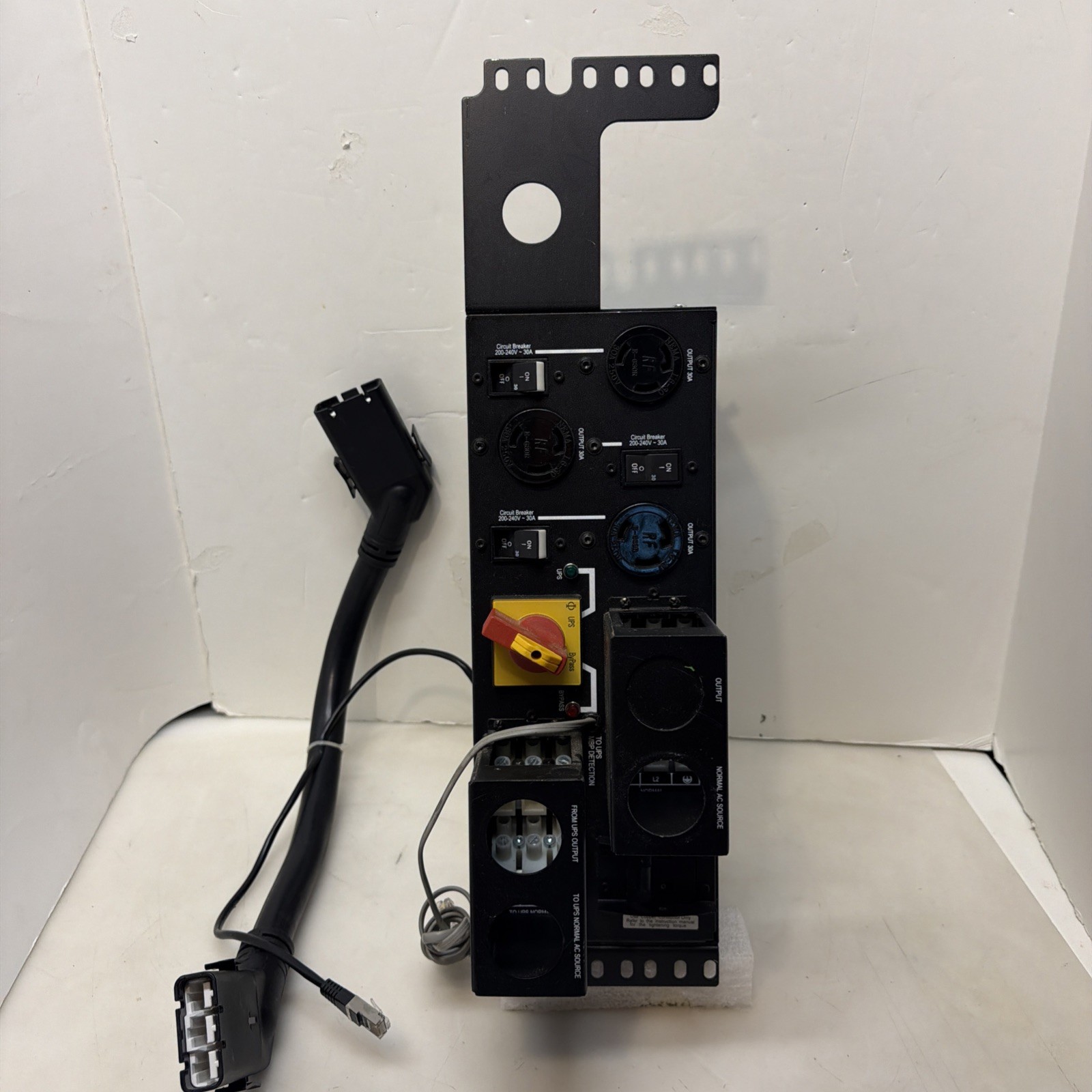 Eaton 9PX Maintenance MBP11K208 Bypass 3U Hardwired W/EBM Cable Hotswap