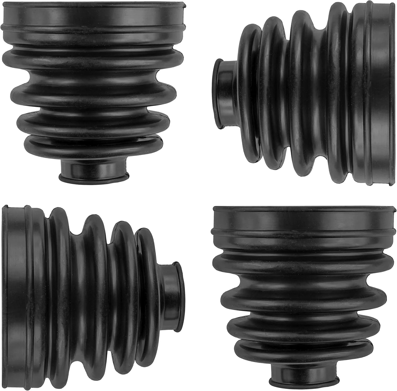 Caltric 2 Rear Axle Inner And Outer CV Boot Kits Compatible with Polaris…