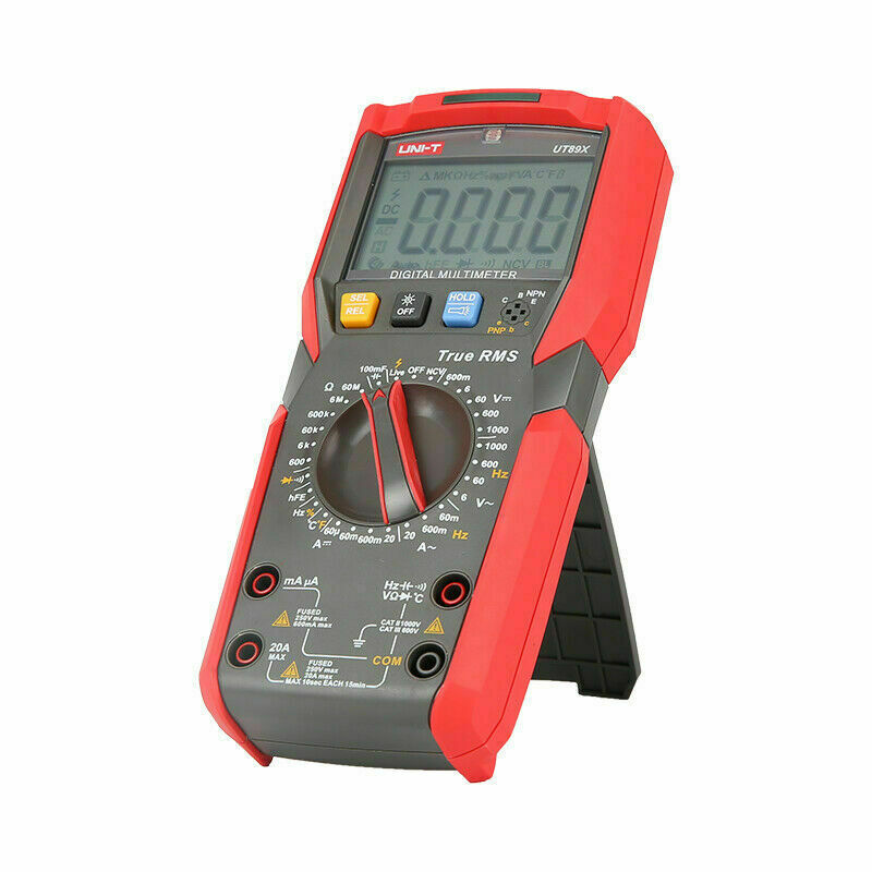 UNI-T UT89X Digital Multimeter True RMS, 1M Drop Proof ,Dual Range NCV test ✦Kd