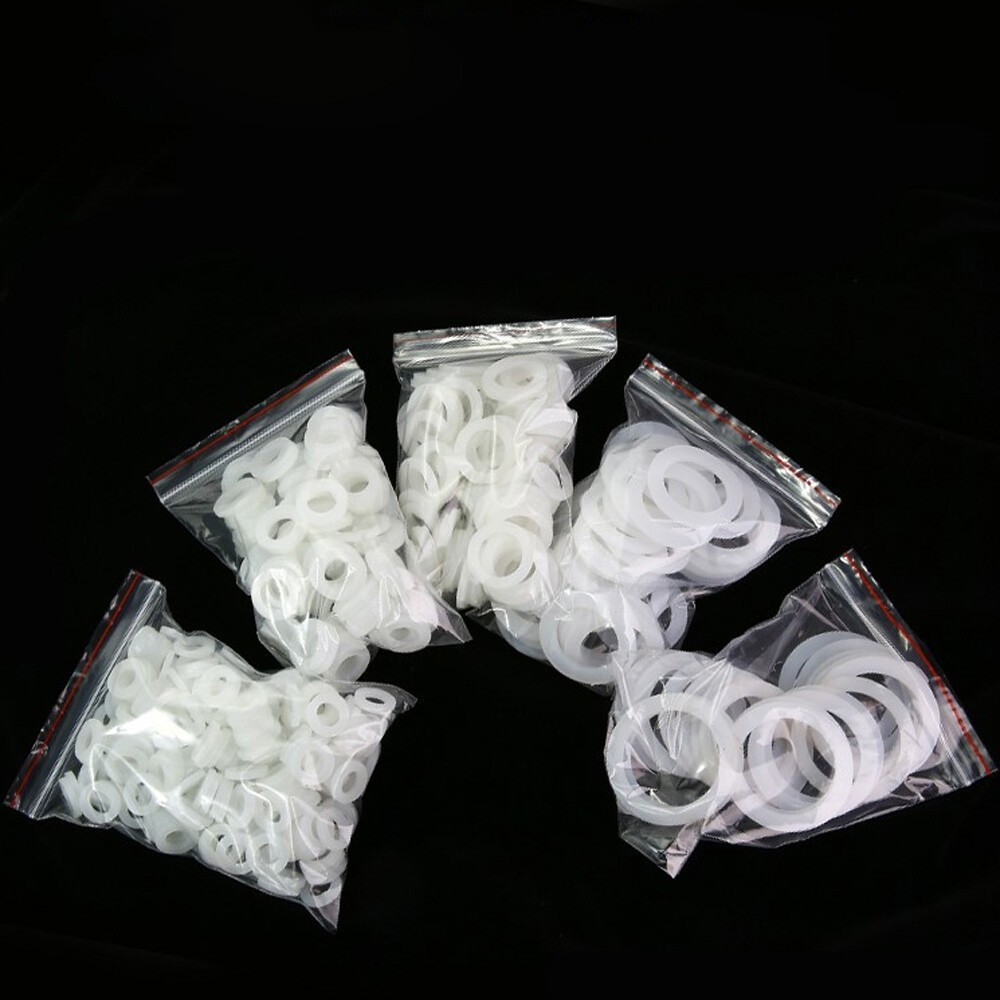 Food Grade Silicone Plain Flat Washer O Rings Sealing Gaskets Ring -60℃~+200℃