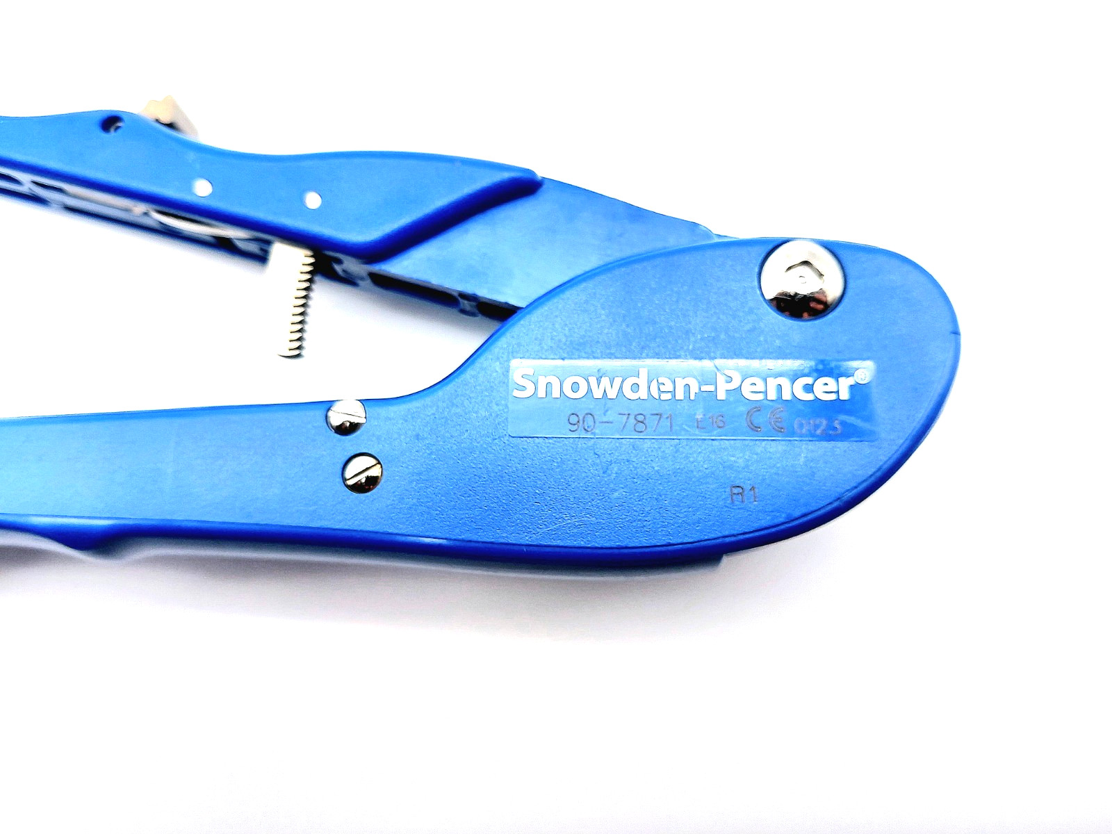 Snowden-Pencer 90-7871 Laparoscopic Flat Nose Grasper – TC Inserts – 5mm X 36cm
