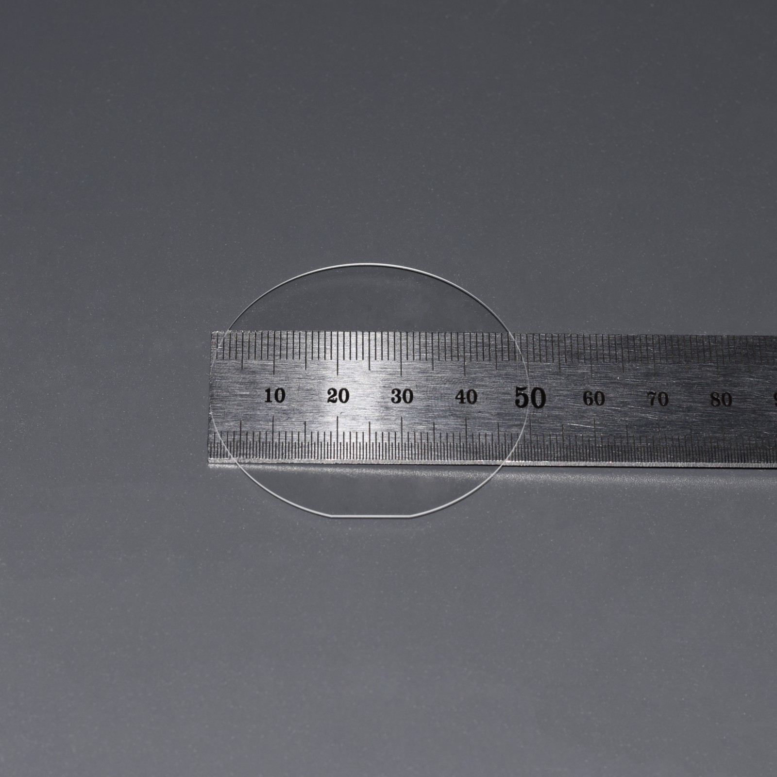 2inch D50mm Sapphire Wafer Substrate Single Crystal Al2O3 Window Thick 0.05-2mm