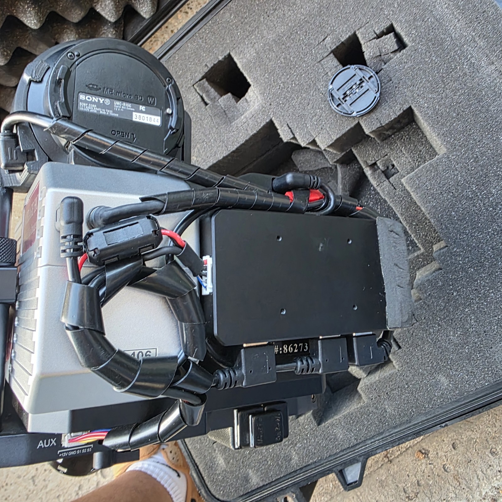 ICI Rage/Mirage HC Optical Gas Imaging OGI Camera Payload DJI M600 Pro Drone