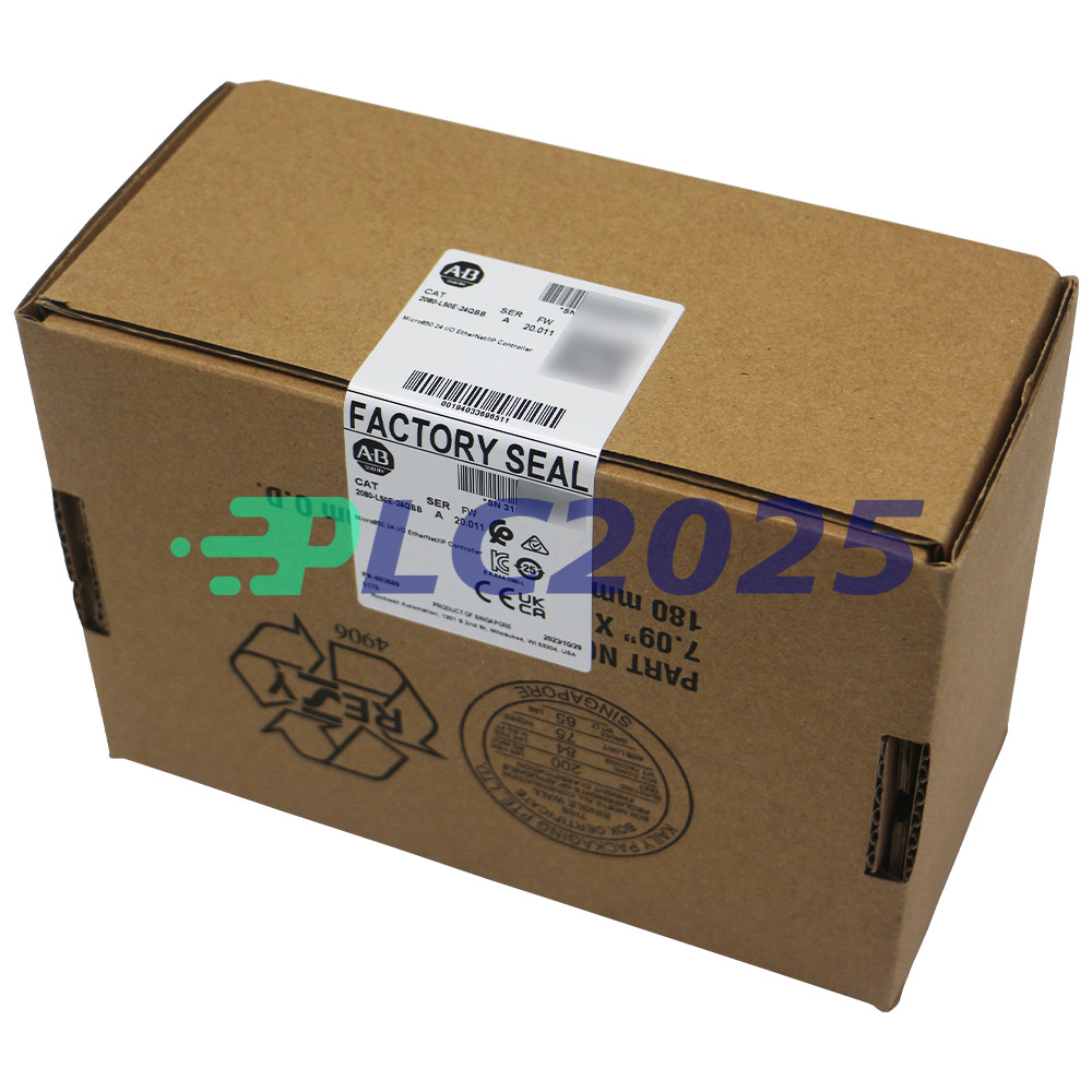 Allen Bradley 2080-L50E-24QBB Micro850 24 I/O EtherNet/IP Controller Sealed New