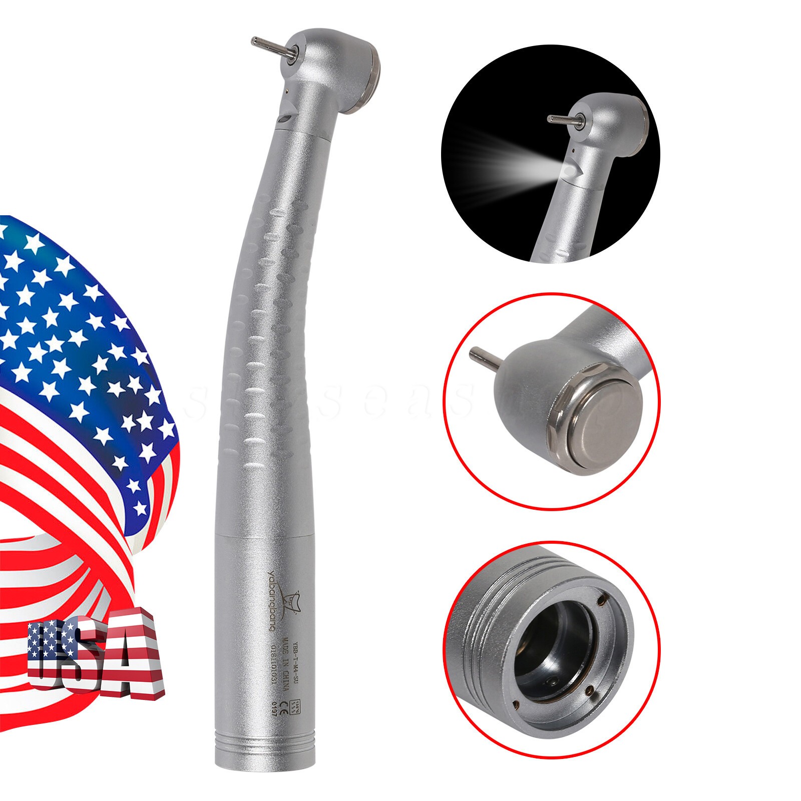 KaVo Style Dental High Speed Turbine Handpiece fit 4/6 Hole Coupler Swivel USA