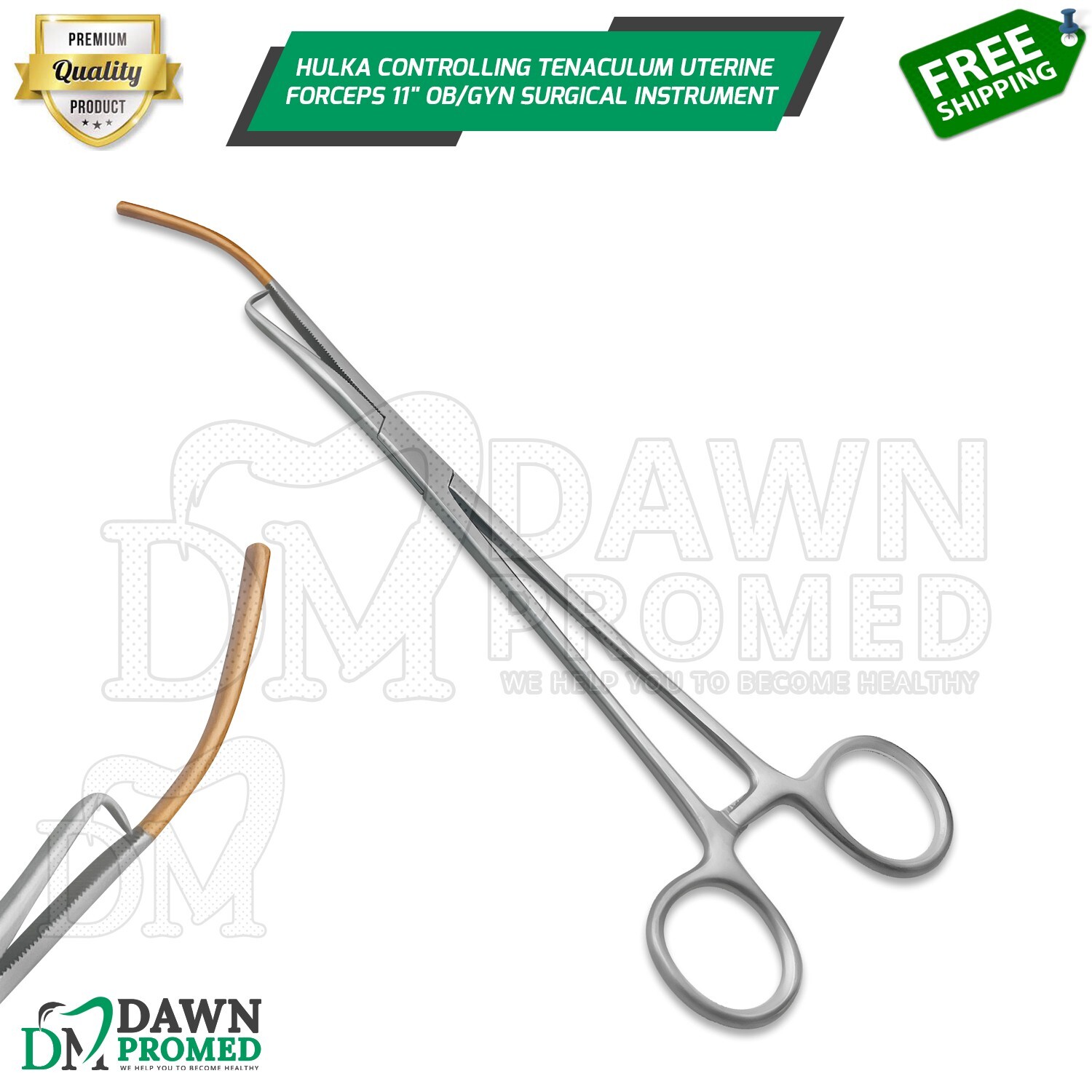 Hulka Controlling Tenaculum Uterine Forceps 11″ OB/GYN Surgical Instrument